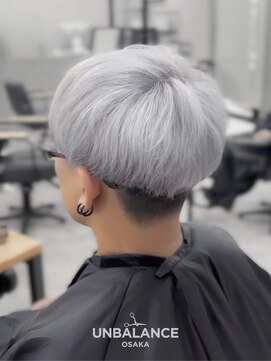 アンバランスオオサカ(UNBALANCE OSAKA) ★マッシュ/シルバー/ホワイト/ハイトーンカラー【JUNYA】