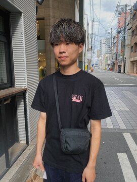 ハイセンス(HISENSE) メンズメッシュハイライトマッシュショート　【GIA】