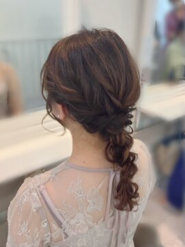 ヘアセットサロン ミント(Hair set salon MINT) 編みおろし