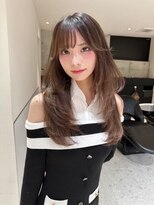 ロール 博多(Role) ミニウルフレイヤーカット顔周りカット前髪カット韓国ロング博多