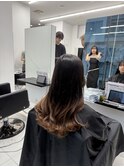ブラウングラデーションカラー
