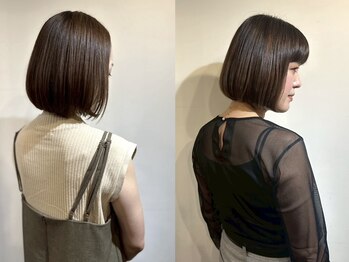ヘアースタジオ ゼン カロン(Hair studio Zen kalon)の写真/【四条烏丸2分/髪質改善】白髪を活かしおしゃれに*ダメージを抑えた上質なカラーで洗練された印象をお届け!