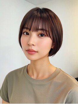 似合せ×トレンドで叶える理想のショートヘア★ [海老名/ショート/ボブ/ブリーチ/顔回り]