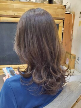 ヘアリゾート粋 リマ 銀座店(lima) 透明感ミルクティーブラウン/ミディアムレイヤー
