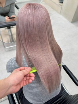 ネハス 名古屋栄店(nehus.) ブリーチ/クラゲヘアー/小顔に見せるヘア/ココアベージュ