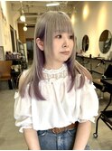 デザインカラー/ケアブリーチダブルカラーインナーカラー