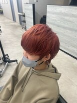 プライズ 所沢プロぺ通り店(prize)&nbsp;ピンクカラー メンズ ブリーチカラー所沢