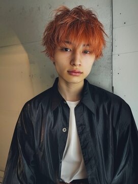 ネハス(nehus.) メンズカット/メンズブリーチ/メンズシャドールーツダブルカラー