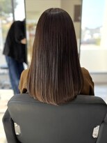 アトリエコア(Atelier Coa)&nbsp;太白区酸性ストレートブリーチなしダブルカラーフルカラー黒染め