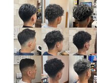 ストローヘアー(STRAW hair)の雰囲気（名古屋/守山区/フェードカット/ツイスパ/シルバーメッシュ）