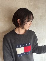 メロウ(mellow)&nbsp;ショートボブ×チョコレートブラウン