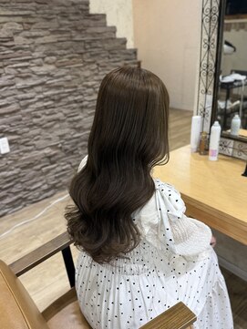 ヘア カンパニー トワ 千葉店(TOWA) 千葉/千葉駅/ダブルカラー/ダークアッシュ/黒髪/ヘッドスパ