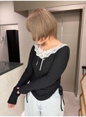 ミルクティーグレージュ