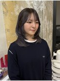レイヤーカット / レイヤースタイル / ラベンダーグレージュ