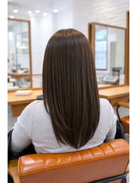 ジプソ 池袋西口(Gypso) 【透明感カラー×艶感アップ】似合わせカットカーキグレージュ