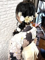 ザブックハンドサロン(The book hand salon)&nbsp;袴×サイド編み下ろし