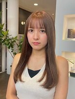 ディフィーノ 青山(DIFINO)&nbsp;【DIFINO 青山】巻ける縮毛矯正/ライトベージュ/前髪/ストレート