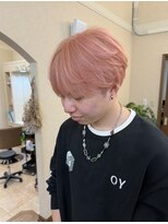 メルク(merc) レイヤー ボブ ショート インナーカラー 韓国