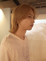 ノラジャーニー(NORA Journey)&nbsp;メンズボブウルフメンズミディアムレイヤーカットメンズウルフ