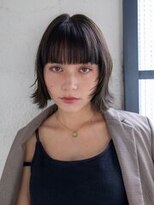 ヘアーメイクパウダー 天王寺寺田町店(Hair make powder) 大人可愛い20代30代40代小顔ウルフボブグレージュくびれ