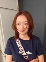 ソアロ(SOARO)&nbsp;顔まわりレイヤー×オレンジ