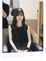 ミヨン 京都烏丸店(miyon)&nbsp;【miyon】韓国レイヤーカット×暗髪カラー×髪質改善