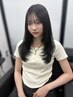 《クセ、広がりが気になる方に♪》さら艶ストレート＋最上級オージュア18700