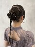 【AOI限定】選べるヘアアクセサリー付きヘアセット♪