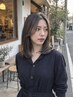 【人気NO,１】胸までロング料金なし　カラー+デザインカット　￥9900