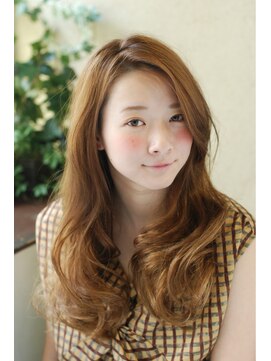 ナック ウメダ(knack UMEDA) レイヤーカット【梅田　茶屋町】シフォンロング◎20代30代40代