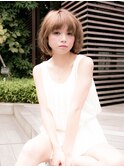 ボブヘア☆ナチュラルベージュ☆