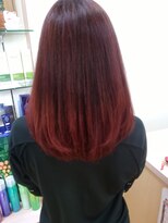 エモーシオン(HAIR CREATE EMOTION)&nbsp;レッド系グラデーションカラー