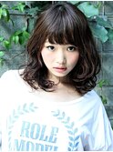 ほつれウエーブセミディ