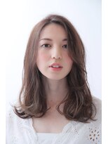 ソーホー ニューヨーク シズオカ(SOHO newyork SHIZUOKA) 斜めバングで大人綺麗なナチュラルロング