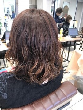 クアトログランシュ ひたちなか店(QUATRO×GranCieux) ☆ミィディアムパーマスタイル☆