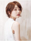 大人かわいい　アンニュイウェーブ×ショート