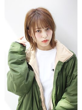 アンアミ オモテサンドウ(Un ami omotesando) 【Un ami】《増永剛大》   外ハネオシャレな切りっぱなしボブ