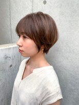 ロンド パルティール 大宮(Lond partir)&nbsp;【石田勇士郎】アッシュブラウン毛先パーマハンサムショート