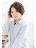 色っぽかわいい抜け感ヘア♪エアリーフェミニンボブ