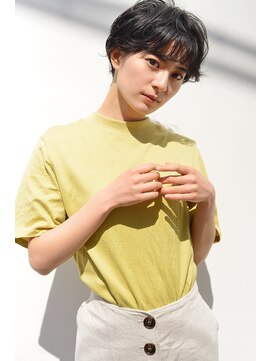 メーヴェ(Mowen) mowen 南堀江ウェットスタイリング×くびれショート×大人可愛い