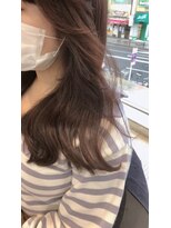 ファブ 千葉店(FaB)&nbsp;フェザーバング/カーキグレージュ/マッシュショートボブ[千葉駅