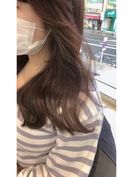 ファブ 千葉店(FaB) フェザーバング/カーキグレージュ/マッシュショートボブ[千葉駅