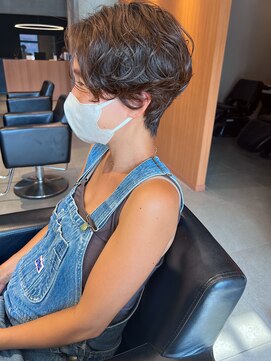 ボトル(bottle) ヘルシーパーマショートボブ