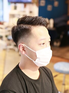 リビーチ ヘア リゾート 赤羽(Rebeach HAIR RESORT) 7:３スキンフェード２ブロック山ちゃん【赤羽リビーチ】