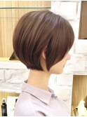 丸みショートボブ