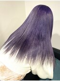 新宿　イルミナカラー　ケアブリーチ　ラベンダー