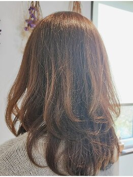 ミリヘアー(mirihair)の写真/オーガニック・低刺激カラーを厳選して頭皮や髪をしっかりケアするのでカラーの質感やもちに差がつく◎