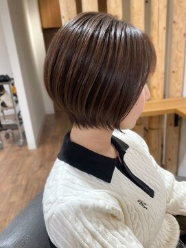 ティダスマイル(tida smile) 似合わせカット肩上丸みくびれショート