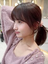 シー バイ ロンド 新宿(Sea by Lond) 韓国風前髪×レイヤーカット【髪質改善/新宿/レイヤーカット】