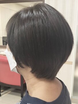 ヘアークリアー 春日部 大人可愛いミセスショートヘア/トップにボリューム/30代40代50代